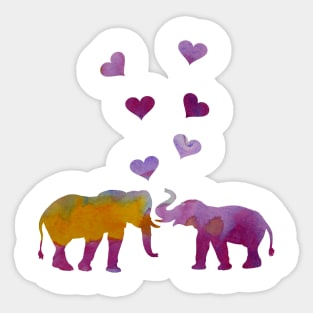 Elephants Sticker